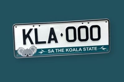 Koala care with car plates