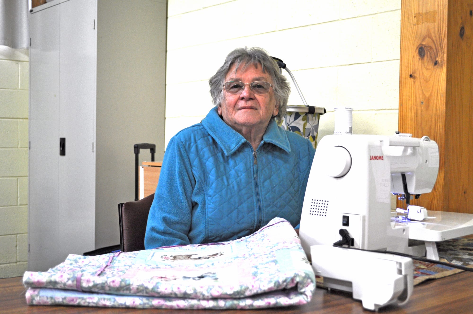 Local quilters give big
