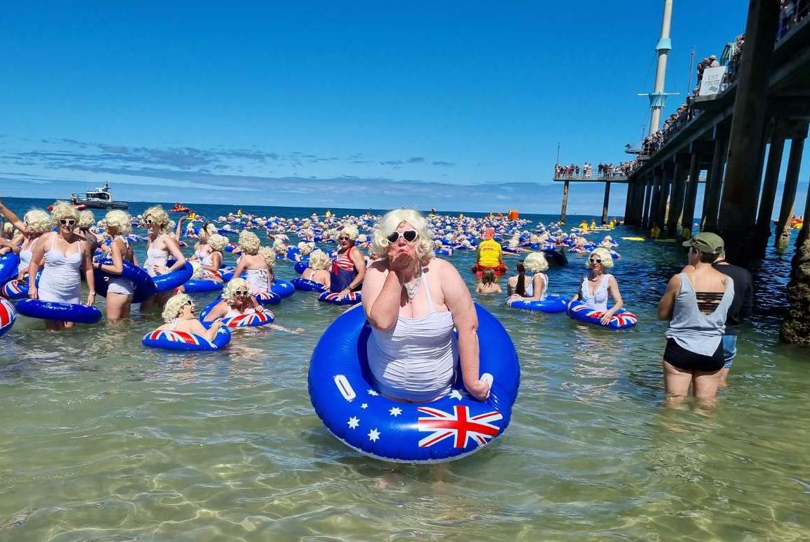 Survivor Ann among the many Marilyns