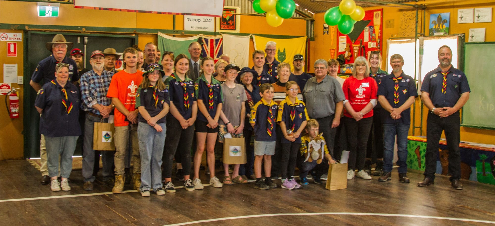 Loxton Scouts Group celebrate centenary at Scout Hall