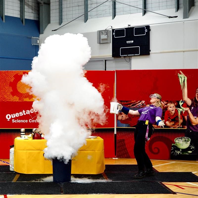 Questacon Science Circus sparks curiosity