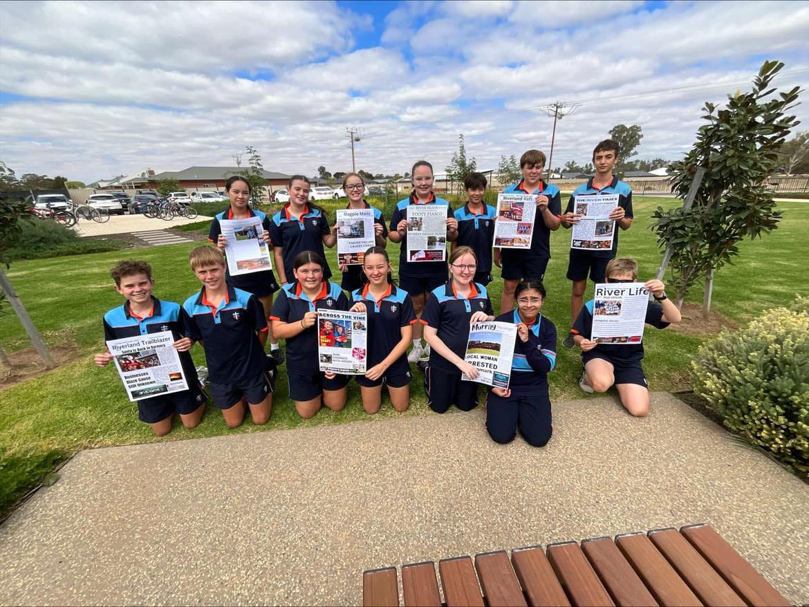 Students get their taste of the news