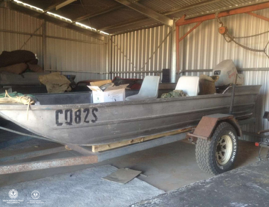 Boat, trailer, and tent stolen from Cooltong