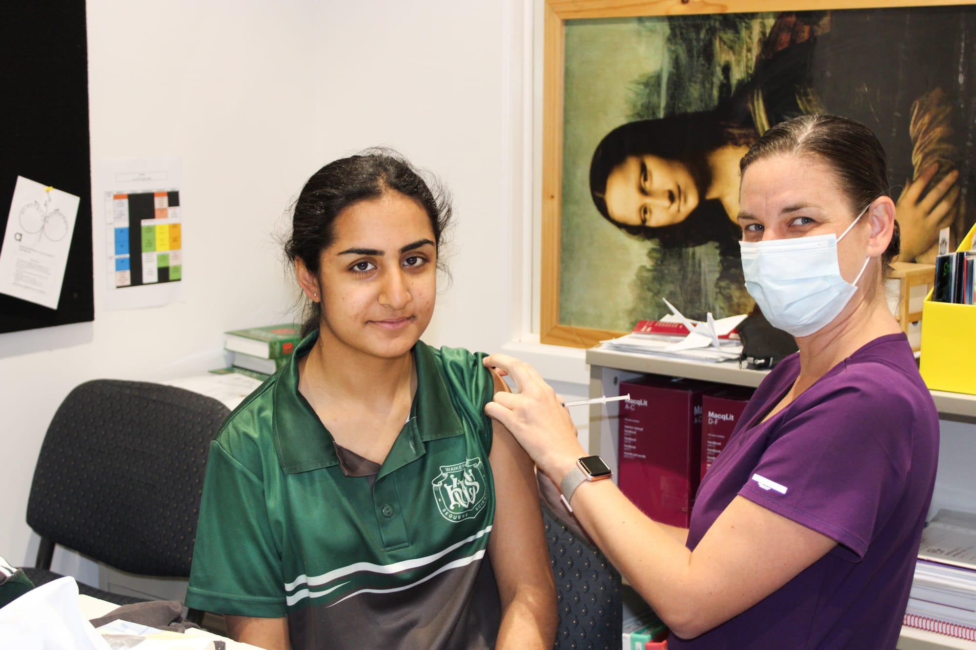 School Covid-19 vaccinations begin