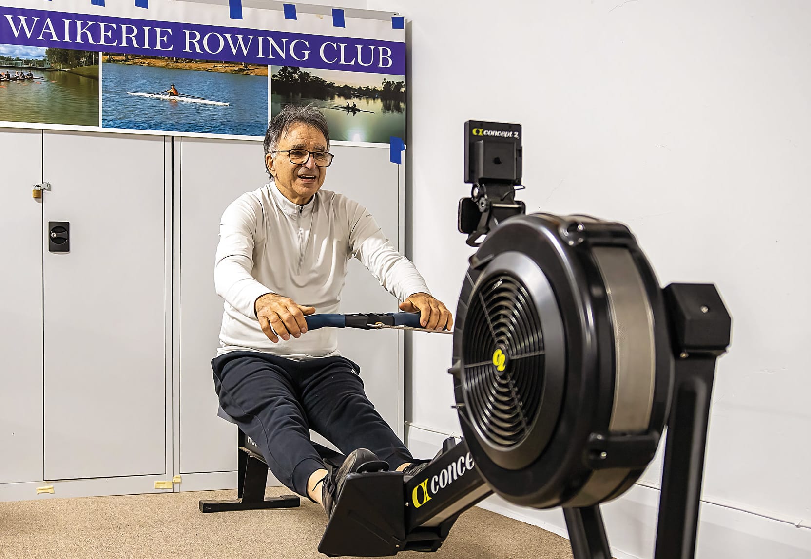 Indoor Ergo rowing challenge raises $6k