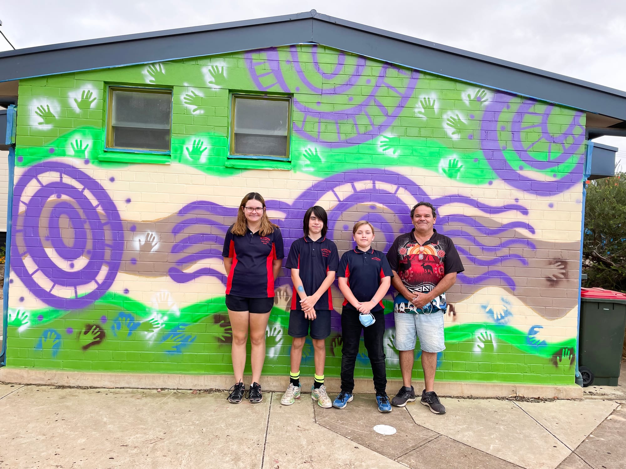 Berri mural inspires learning by observation