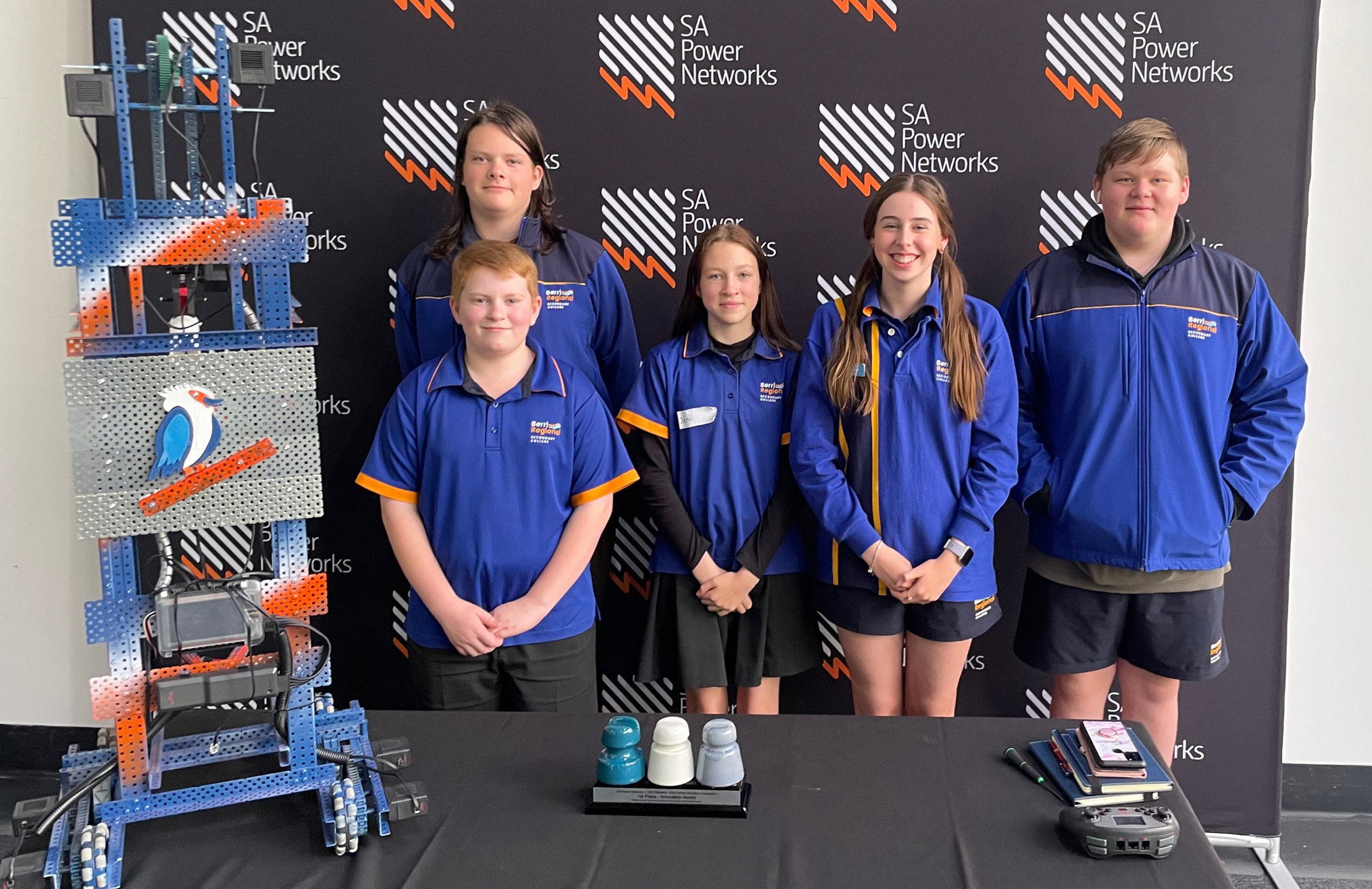 Heavy metal: say hi to Berri Regional’s robot