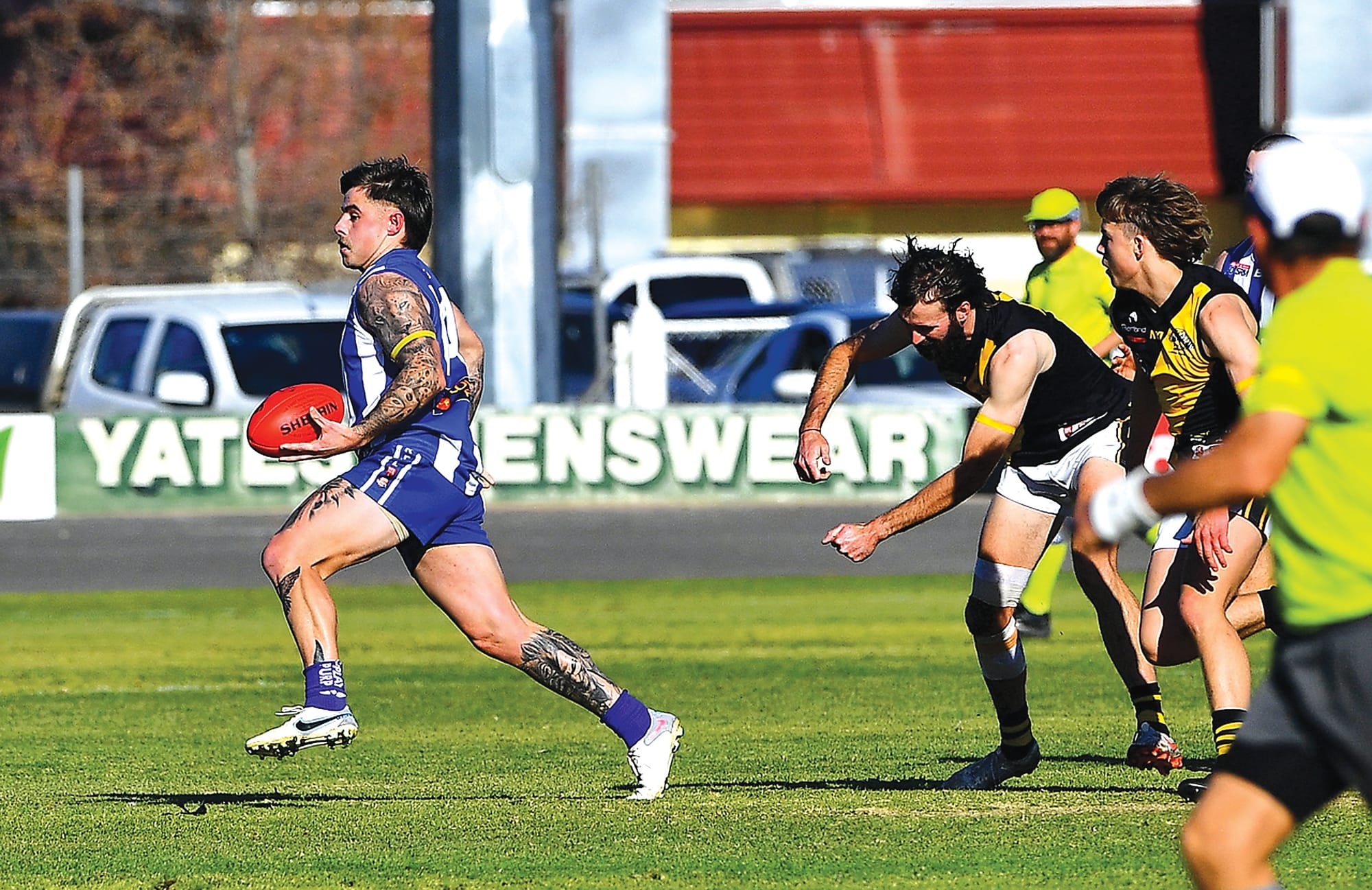 Dogs in with a sniff