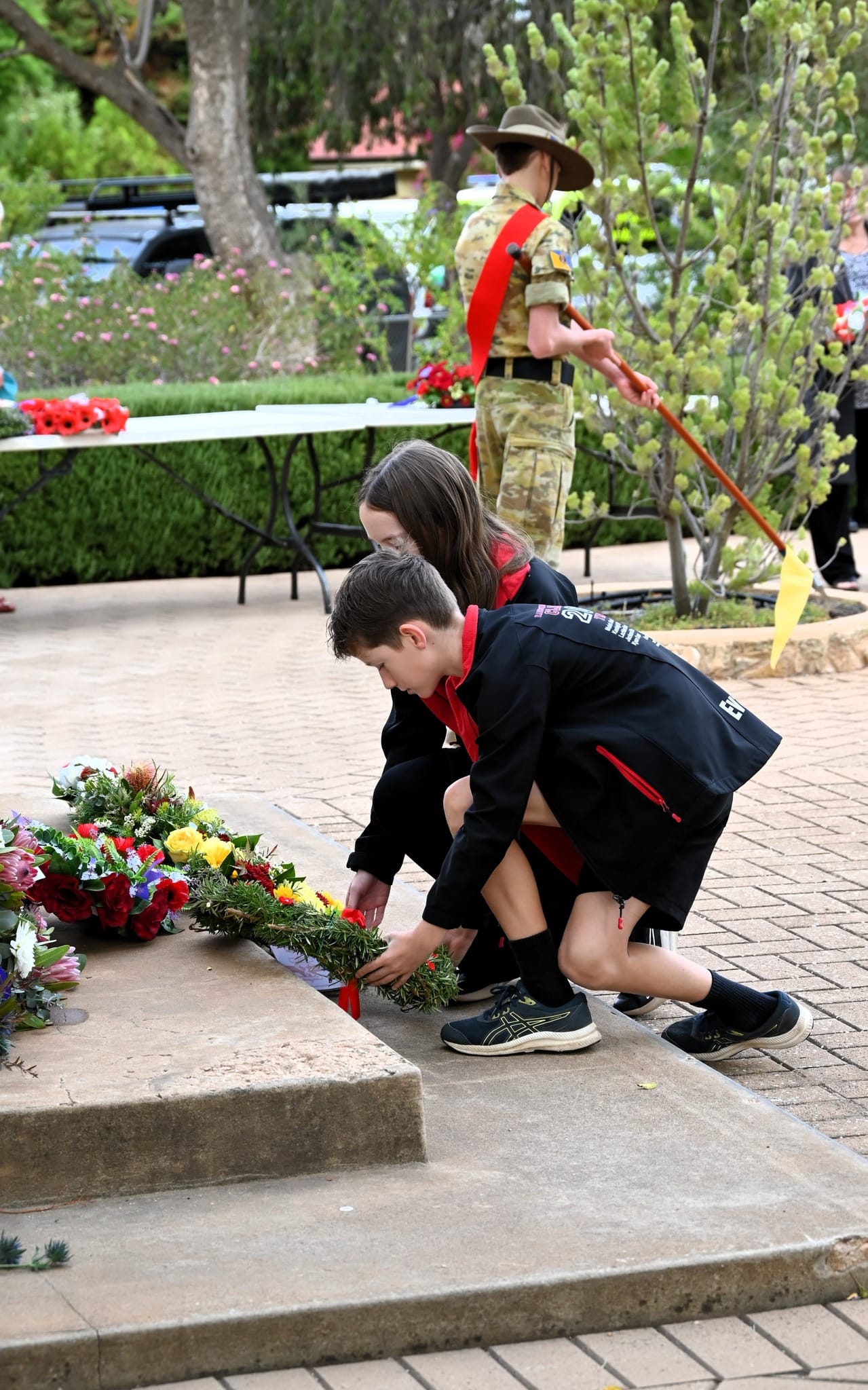 Schools strongly represented on ANZAC Day
