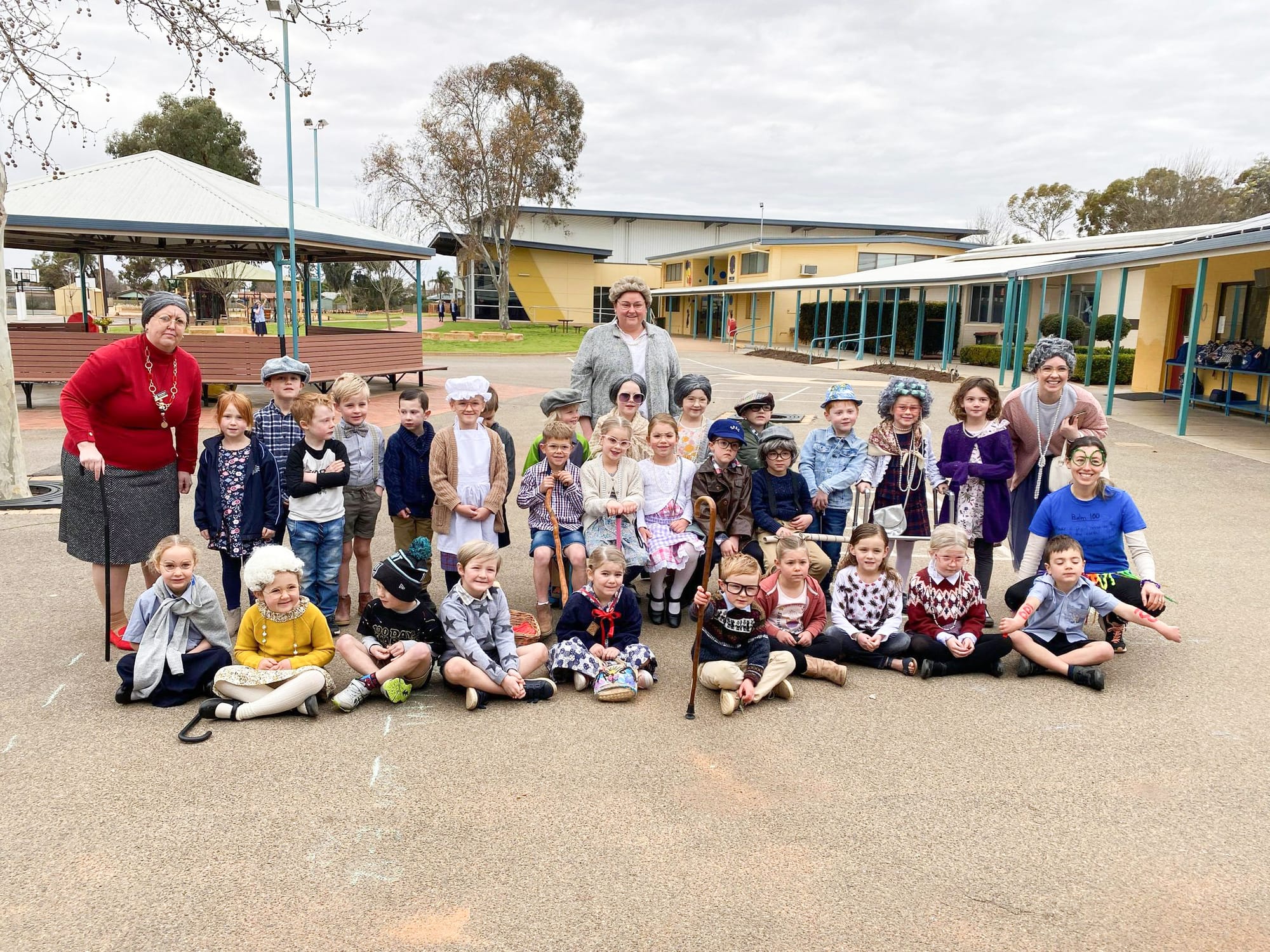 Local school celebrates 100 days of learning