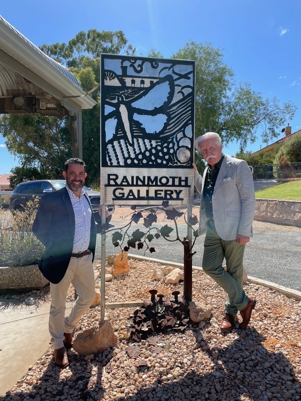 New arts chair’s local visit