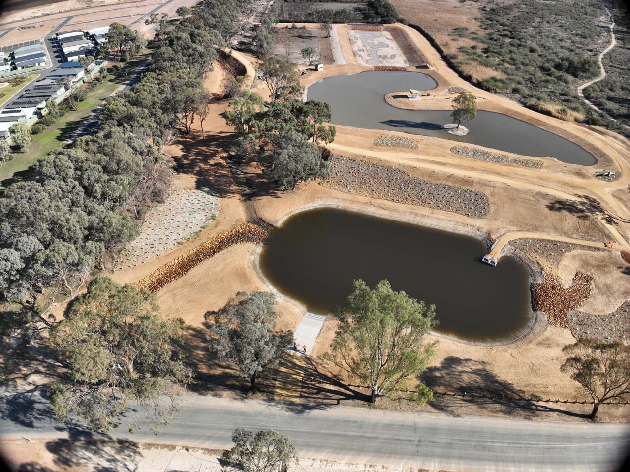 Environmental benefits to be provided by new wetland