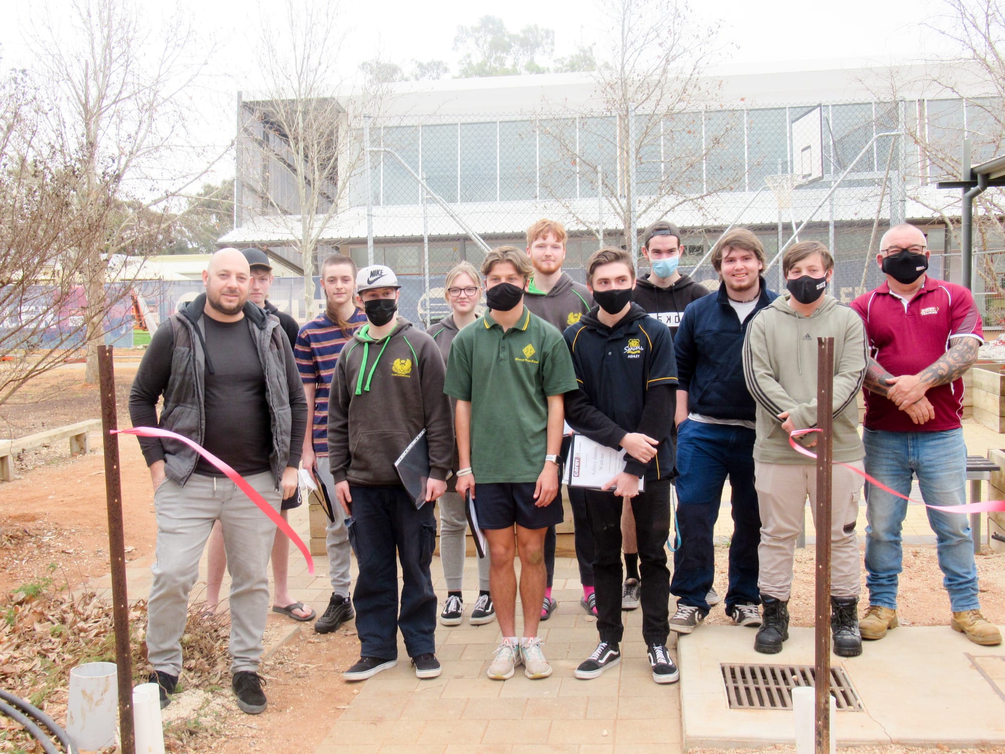 GHS students build something to celebrate