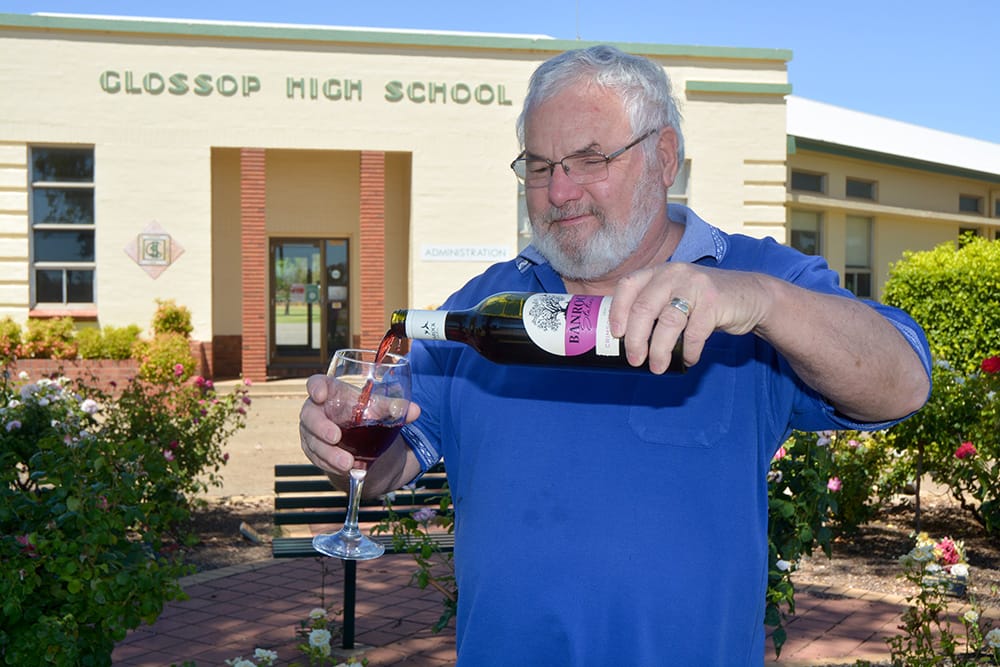 Schoolyard to wine centre?