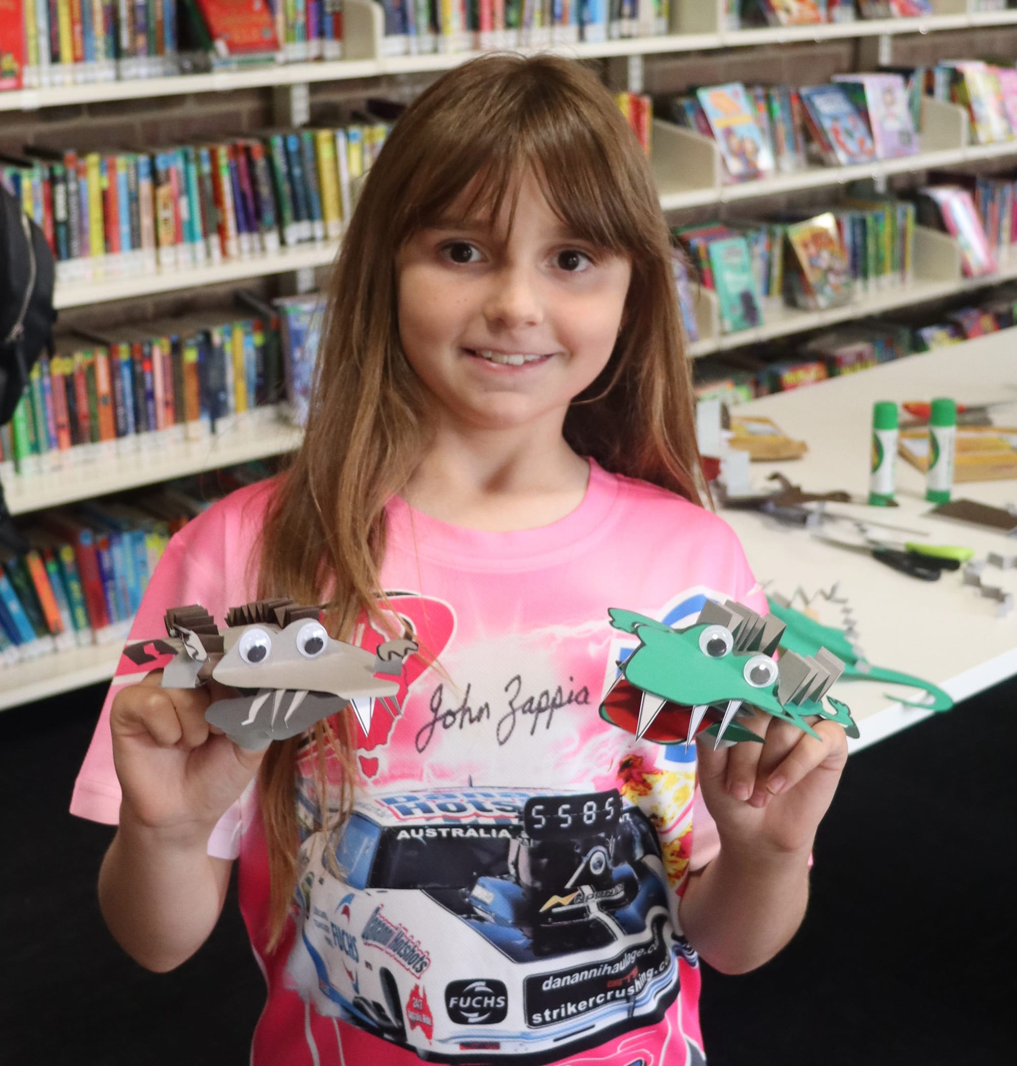 Radical reptiles take over Waikerie Library