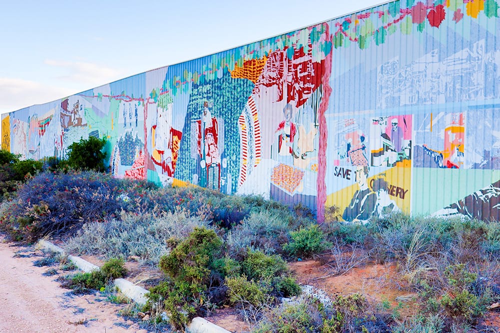 Development yes, mural no