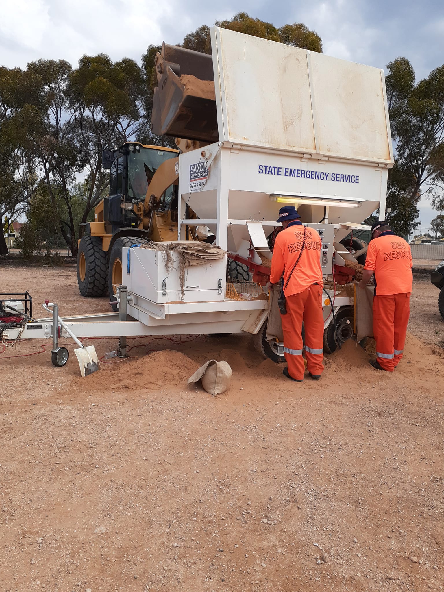 SES events held amid ‘increased requests for sand’