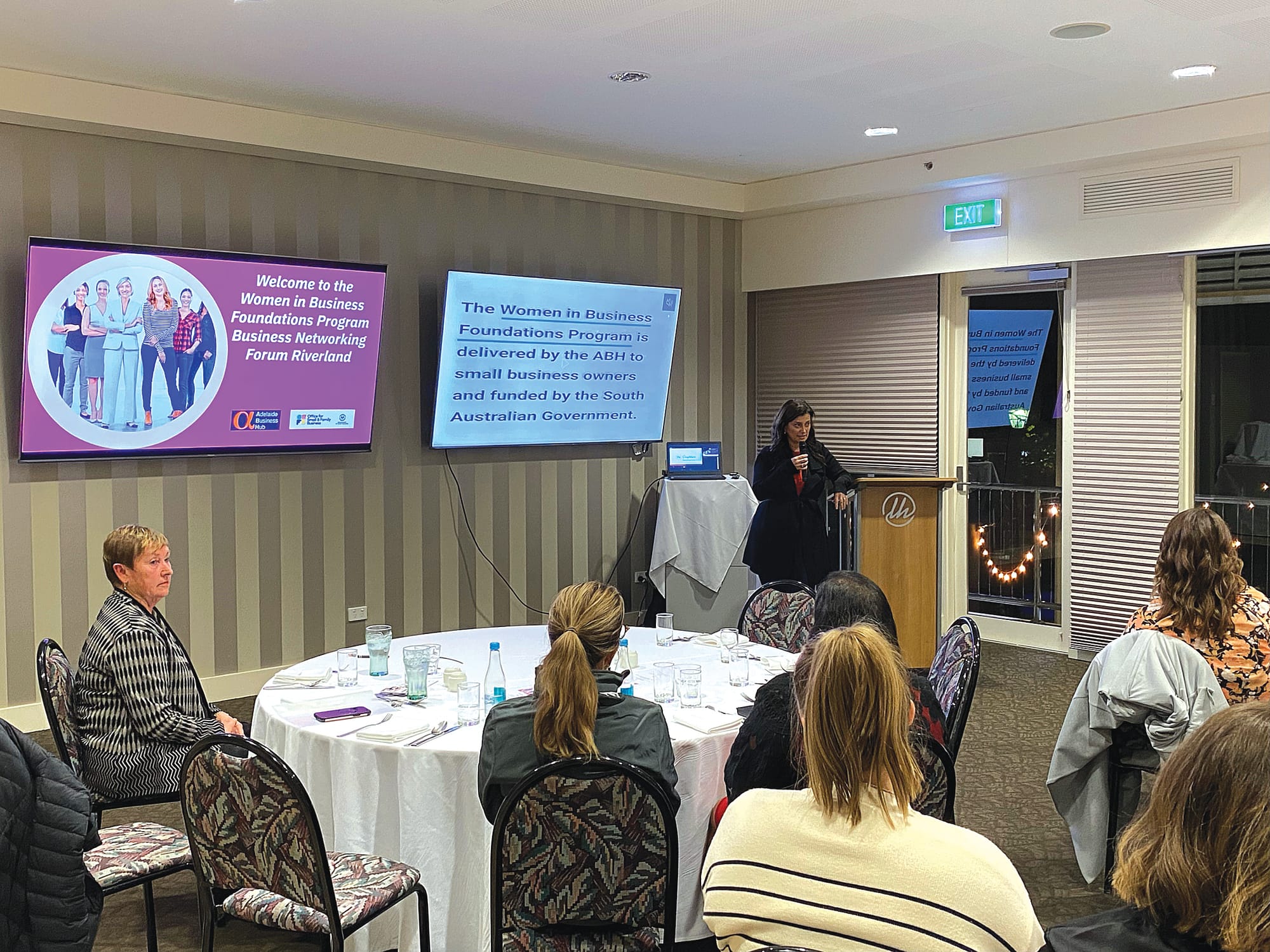 Women thriving in state government business program