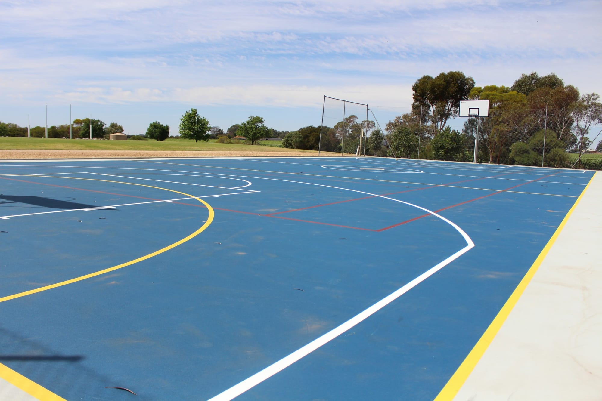Courts resurfaced for primary school