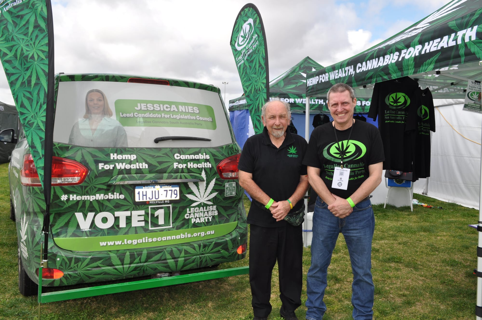 Jeff makes the fight for cannabis reform local