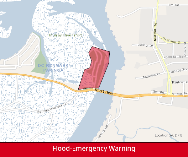 Local caravan park closed, but levee claims disputed?