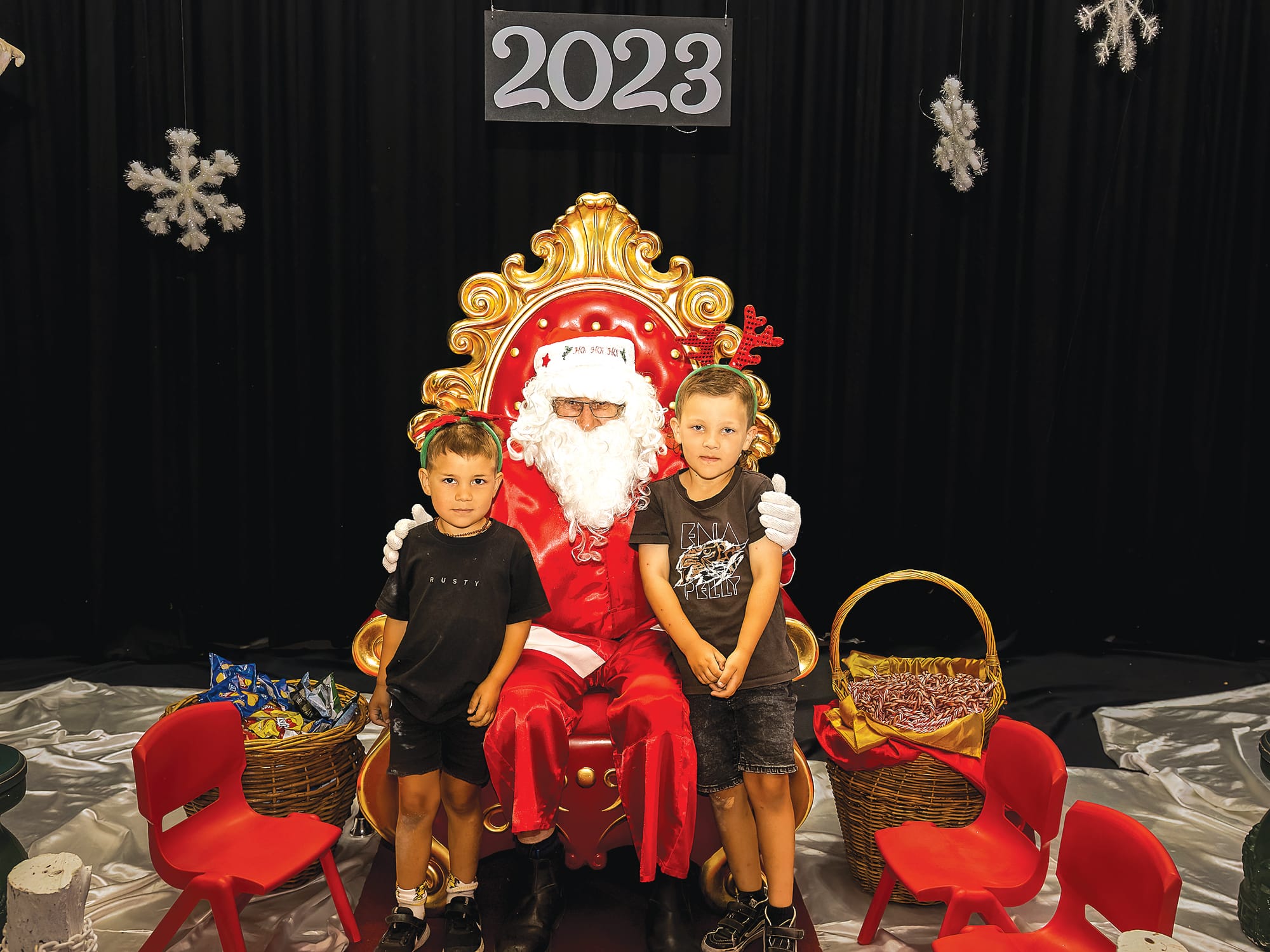 Santa popular with young and old at Waikerie