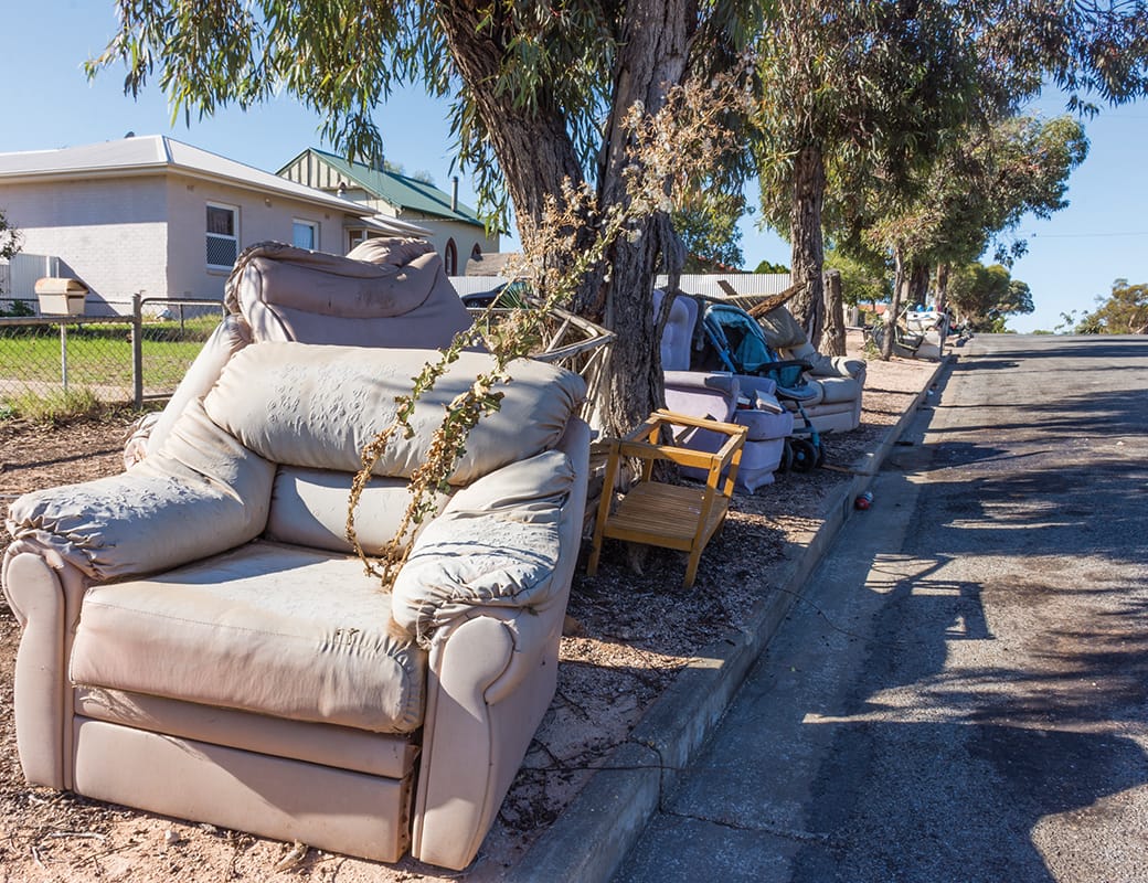 Hard waste pick-up for Berri