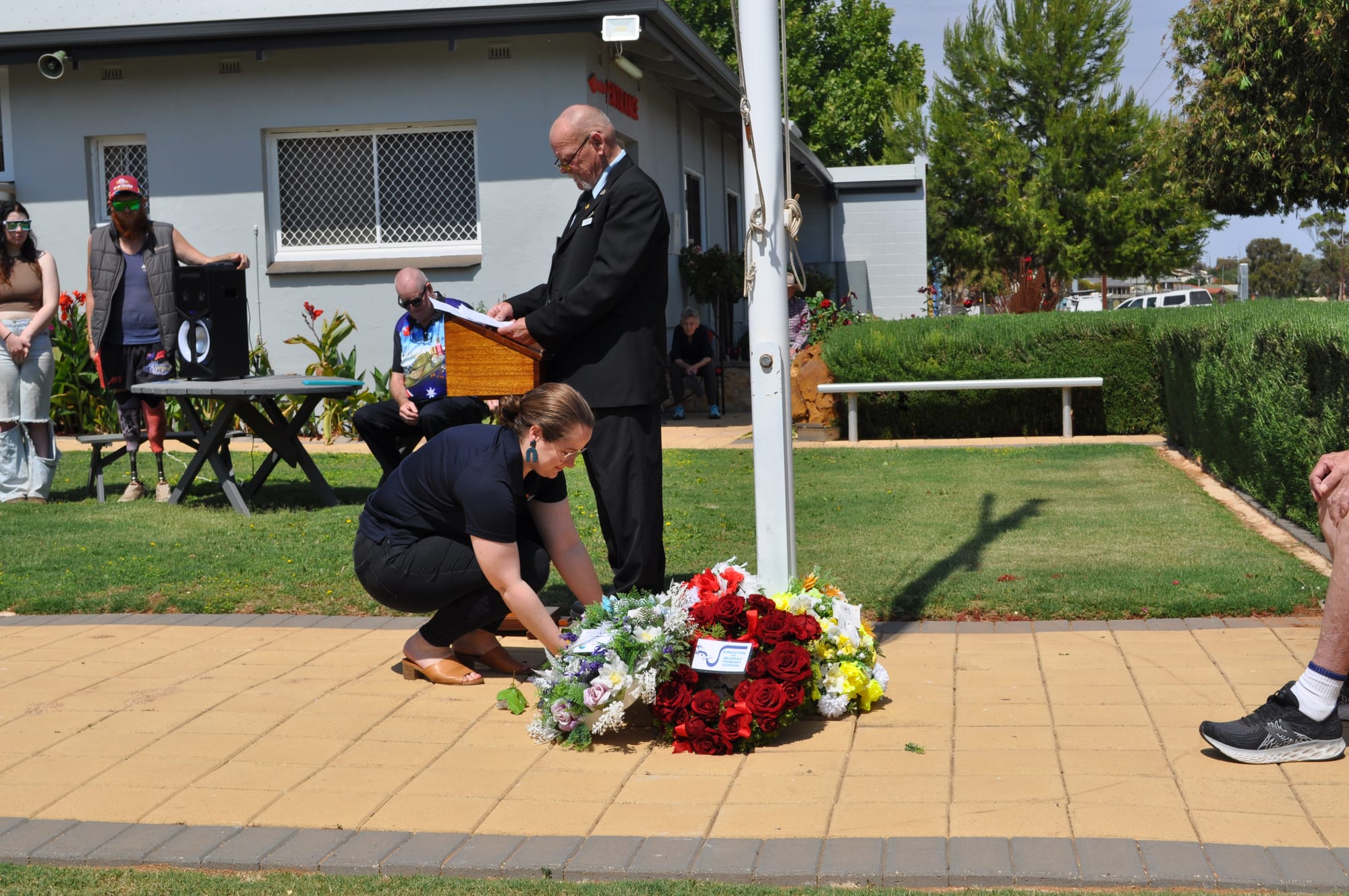 Barmera stops to remember