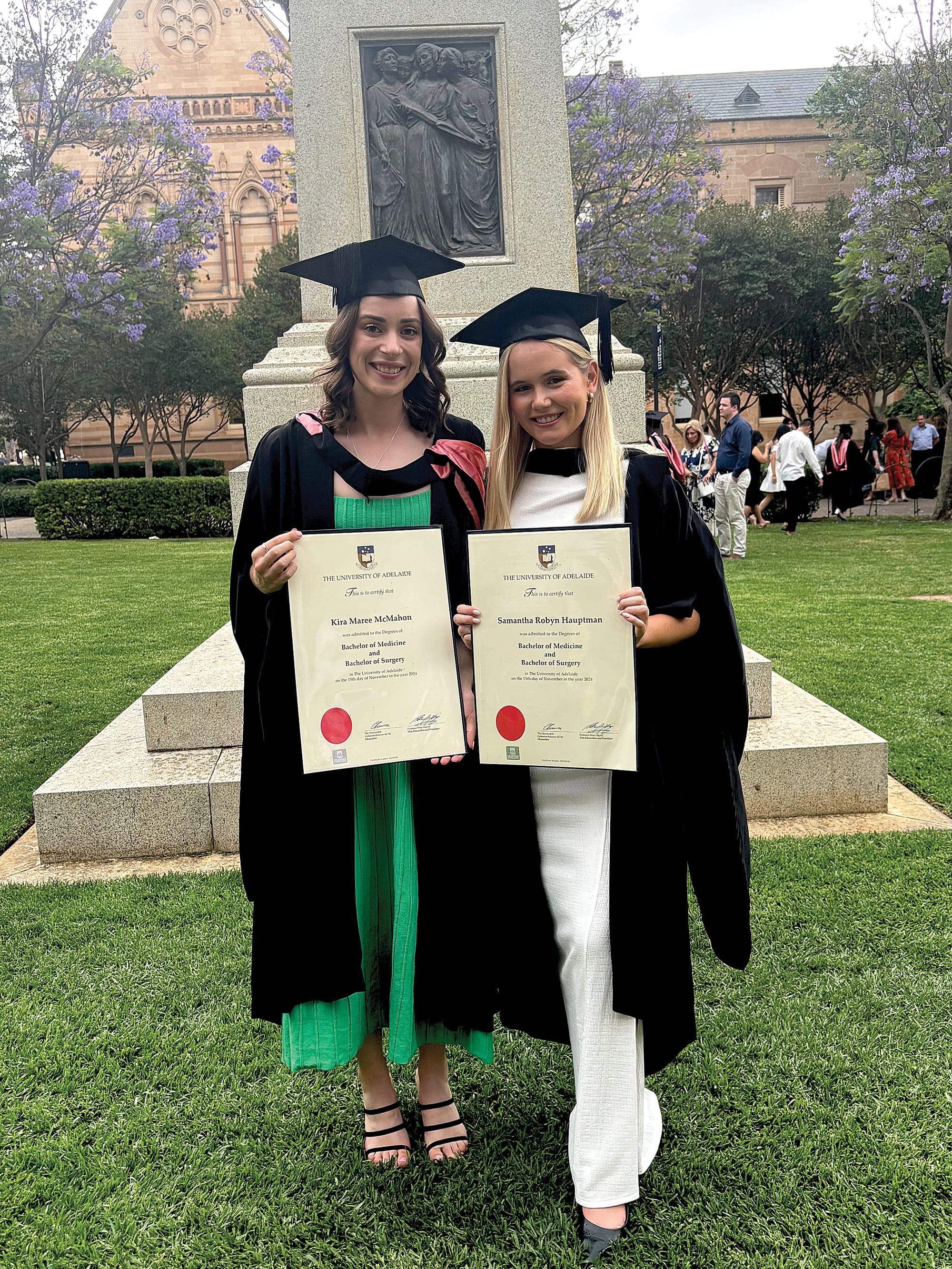 Riverland pair’s proud moment