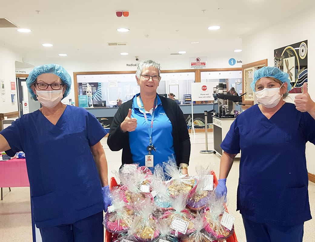 Special biscuits for health workers