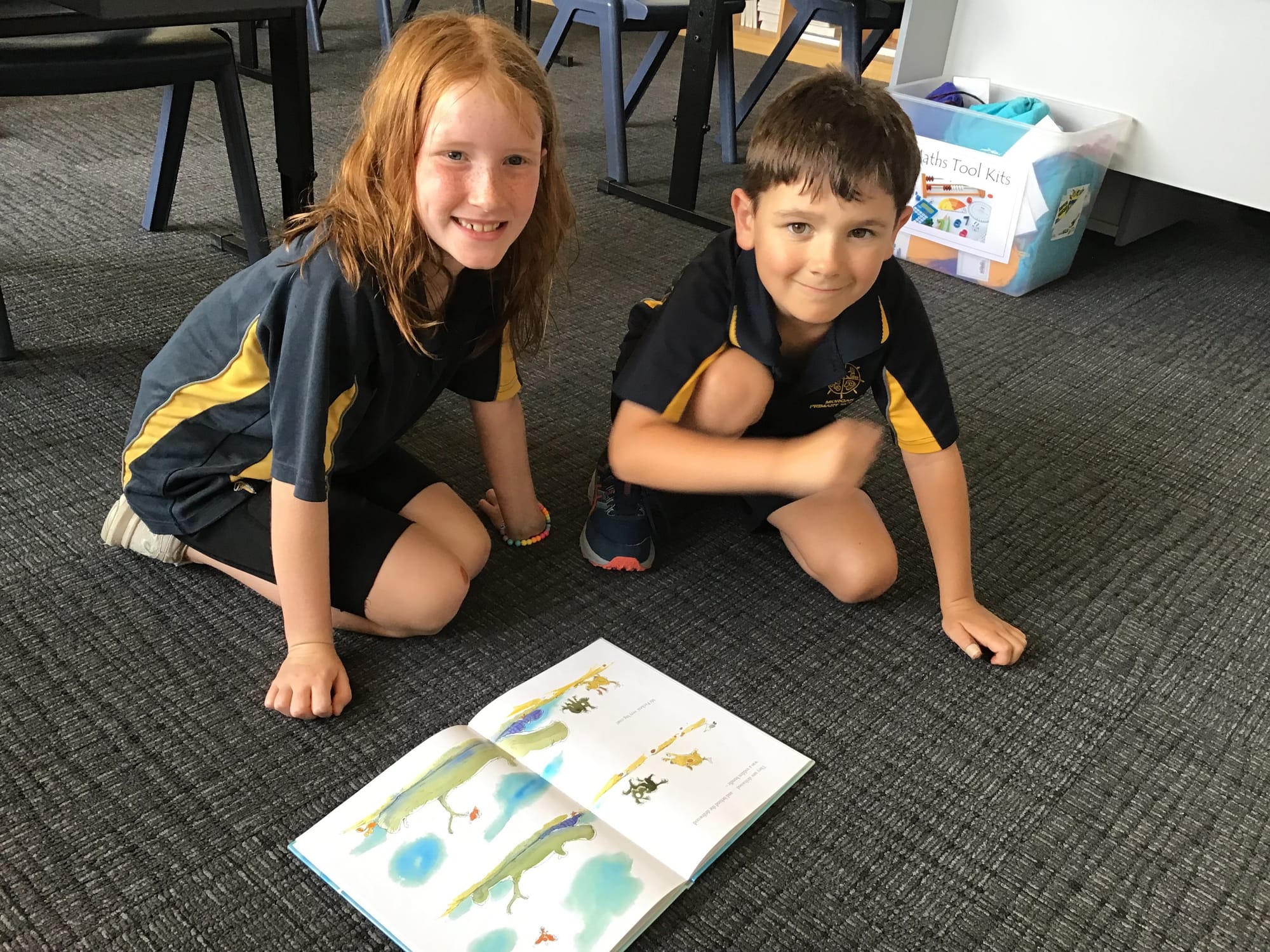 Morgan Primary reading challenge achievers