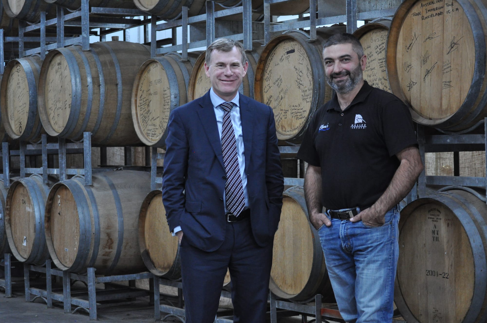 Trade Minister says we’re ‘on the right track’ to ending wine tariffs