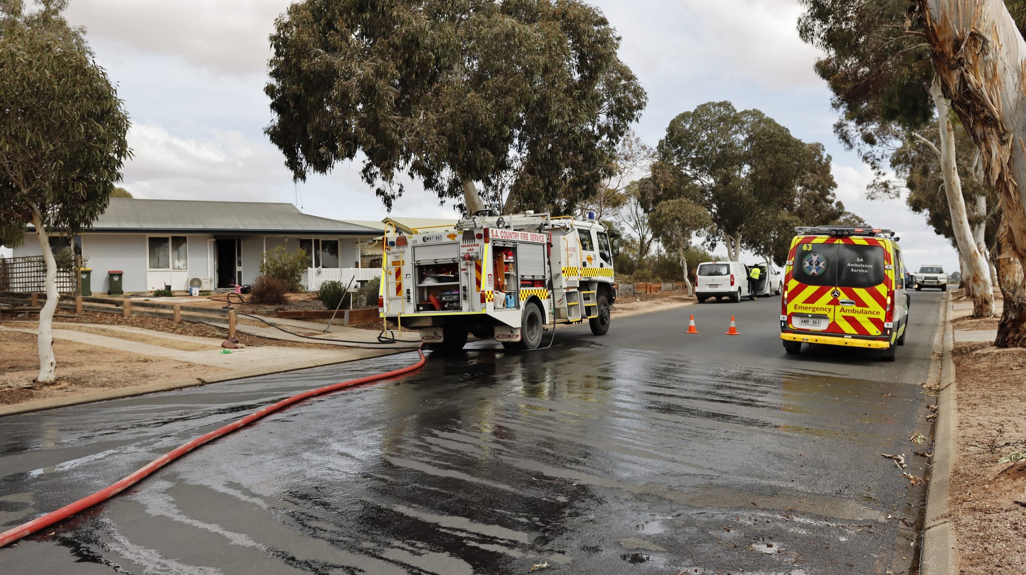 Waikerie house fire causes $100k damage