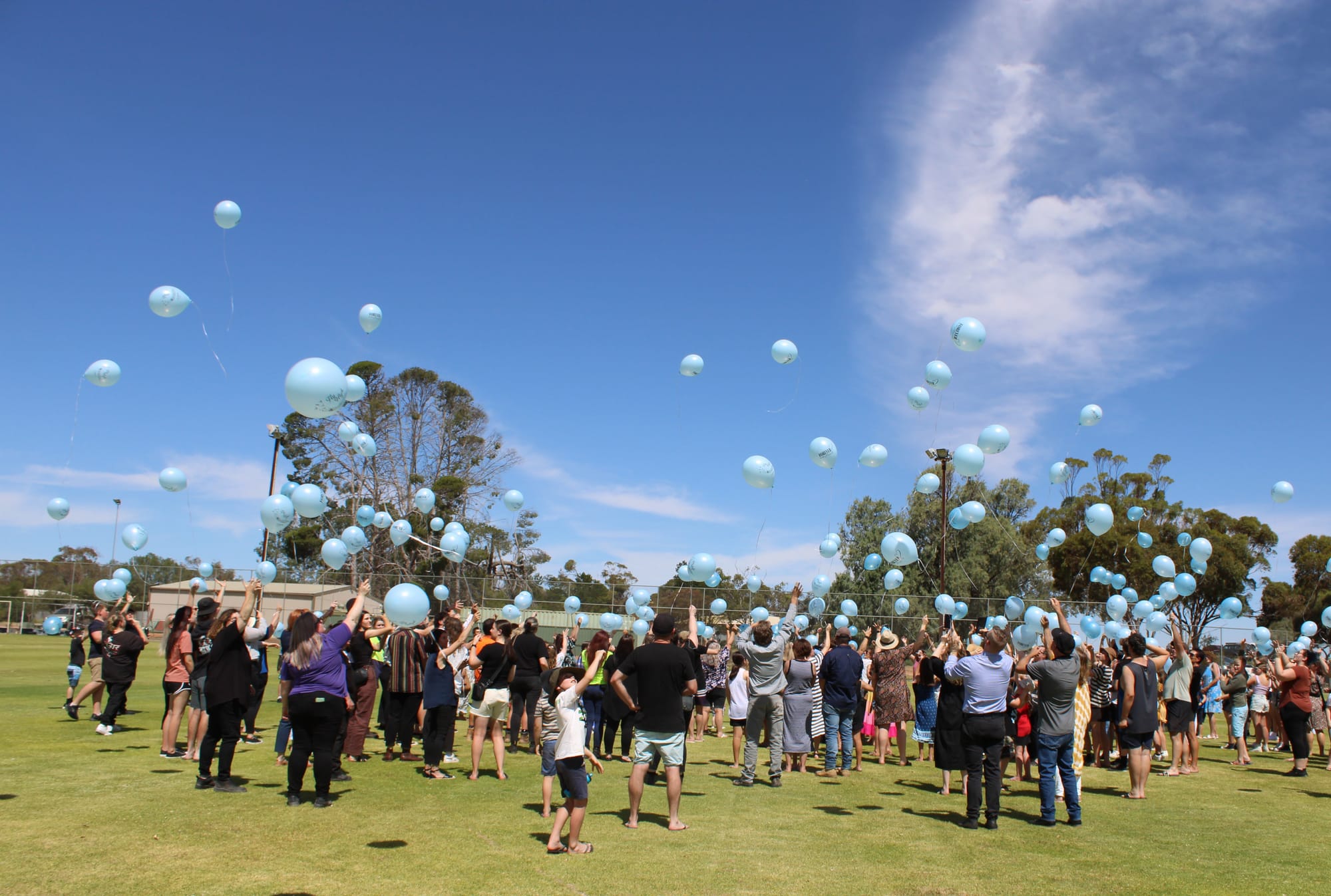Waikerie community farewells little Cyrus