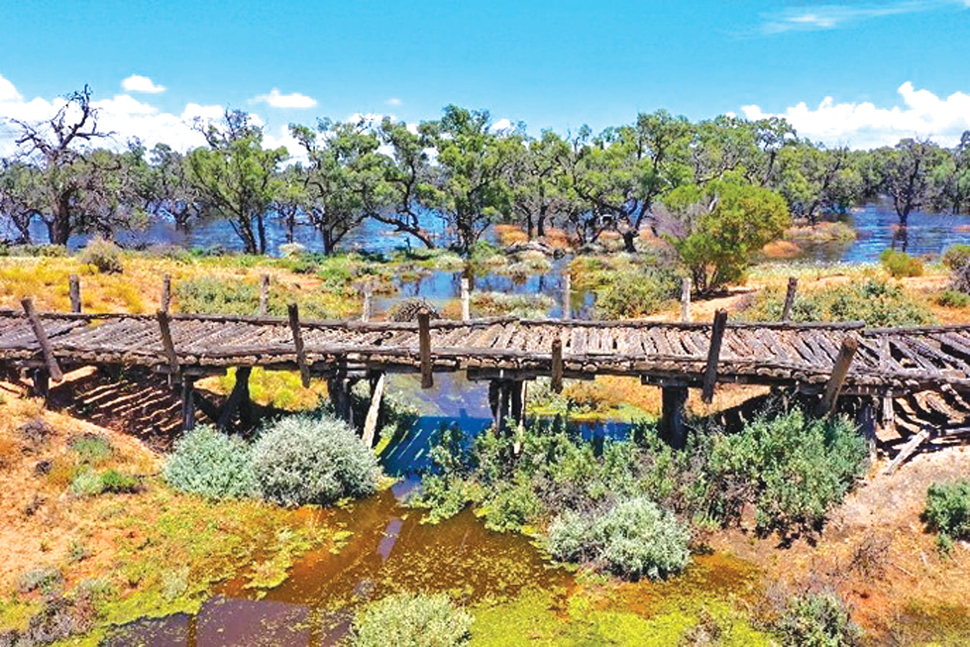 Repair works started on ‘Suicide Bridge’