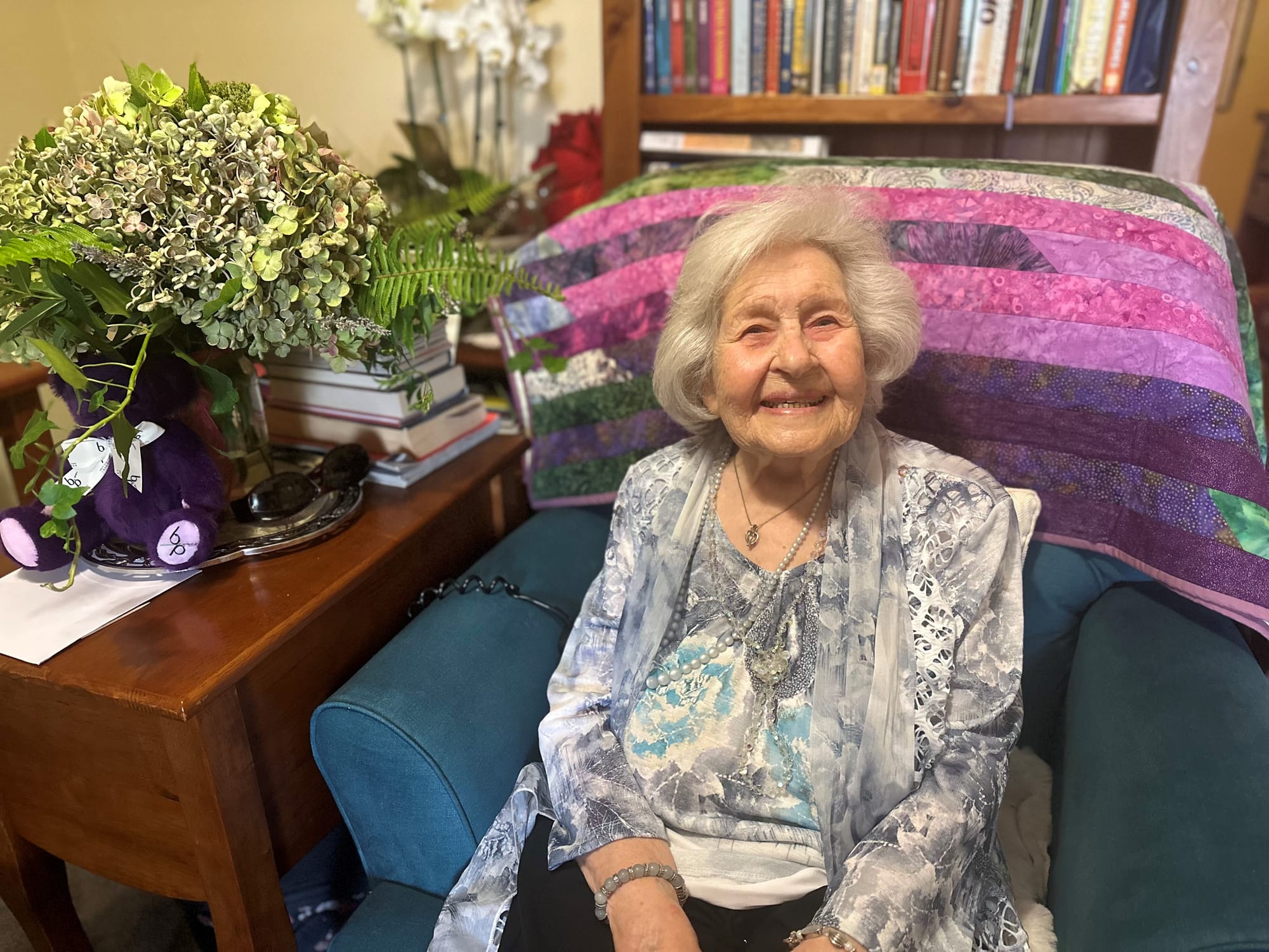 Yvonne turns 100 years young