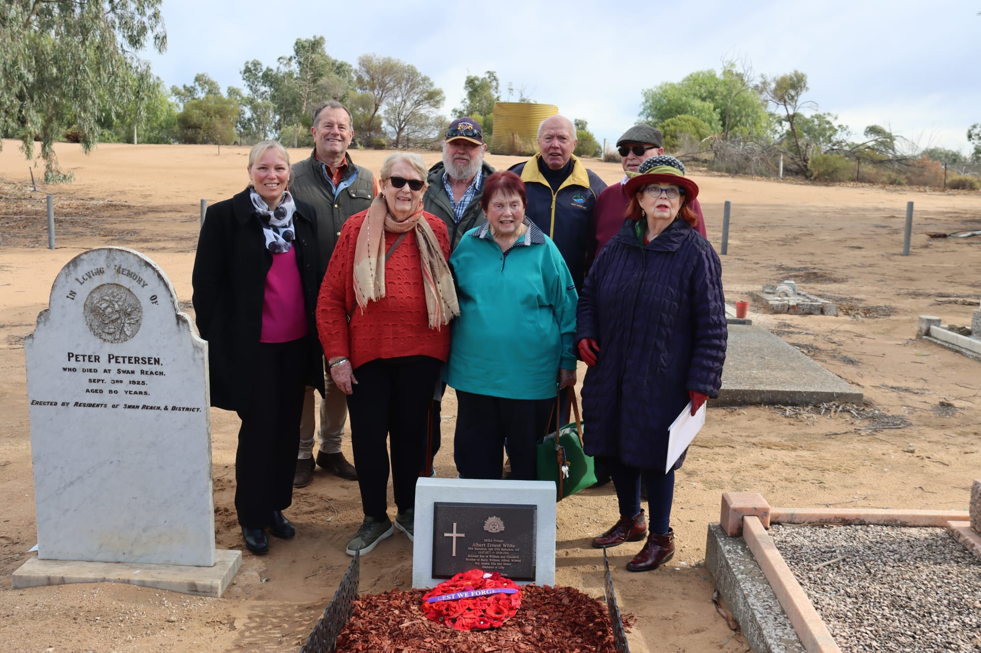 Tim helps honour Albert’s legacy