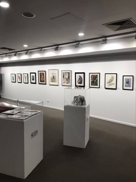 Noble’s art exhibition at the Chaffey Theatre