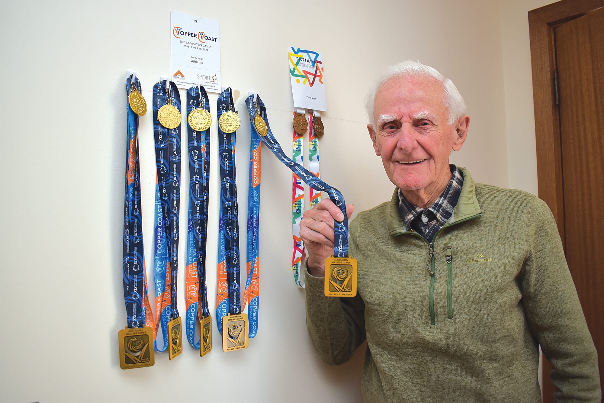 Age no barrier for Percy