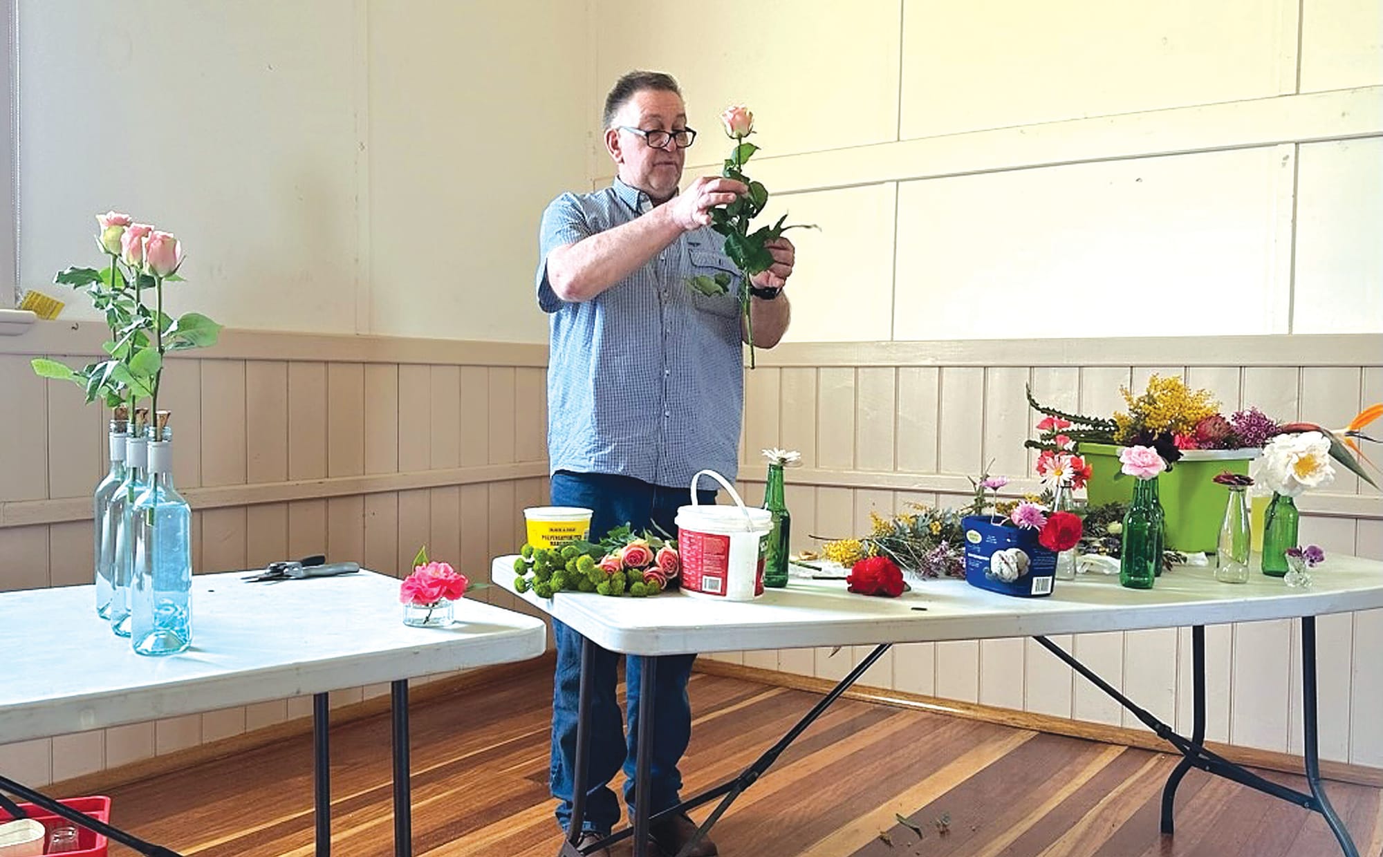 Flower show judge’s tips on blooms