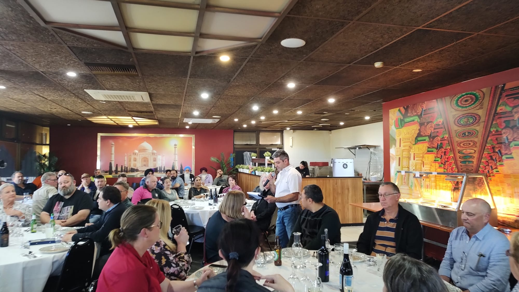 Frost damage evaluated at grower meeting