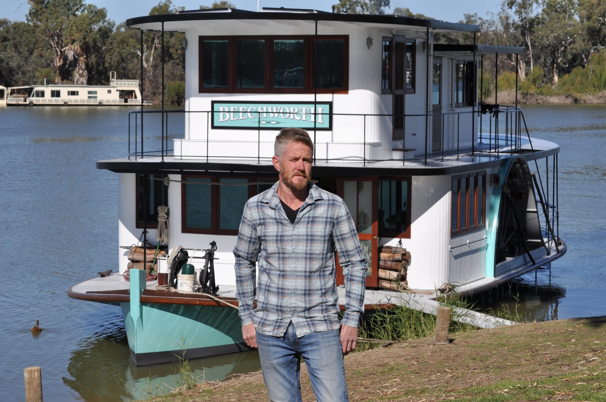 Homage to river history in the region