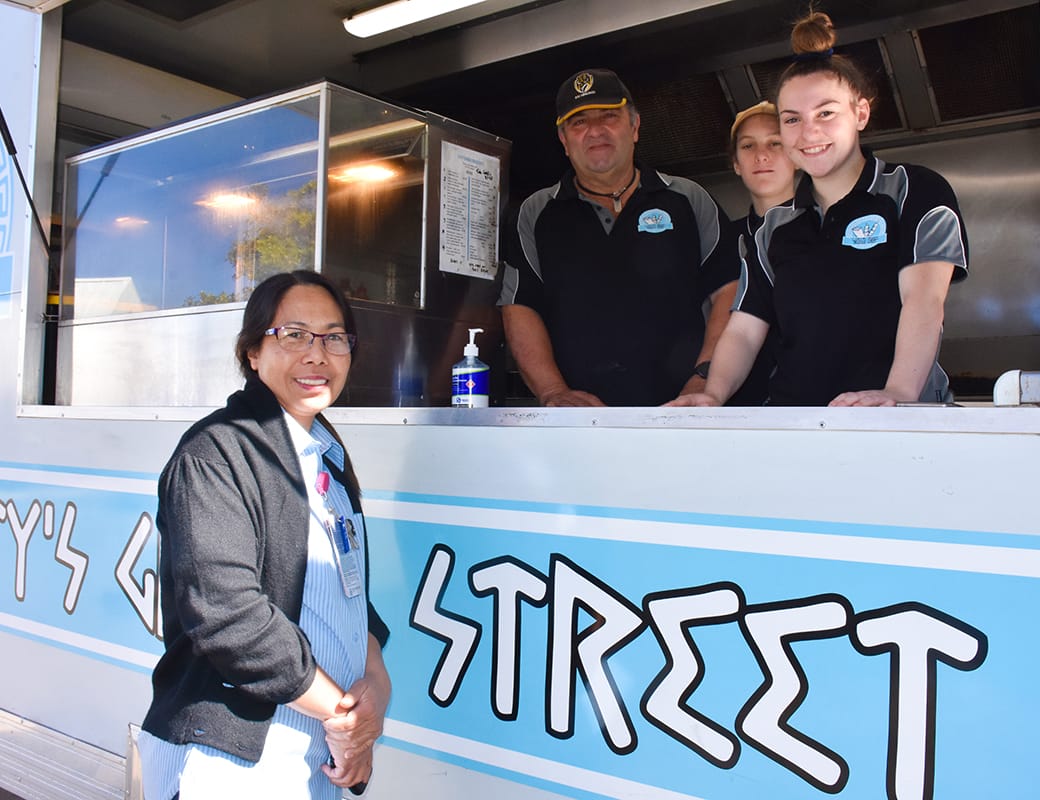 Greek treats for special workers