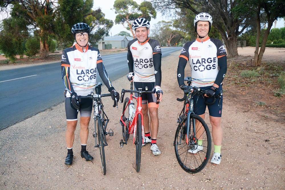 Loxton cyclists scale new heights