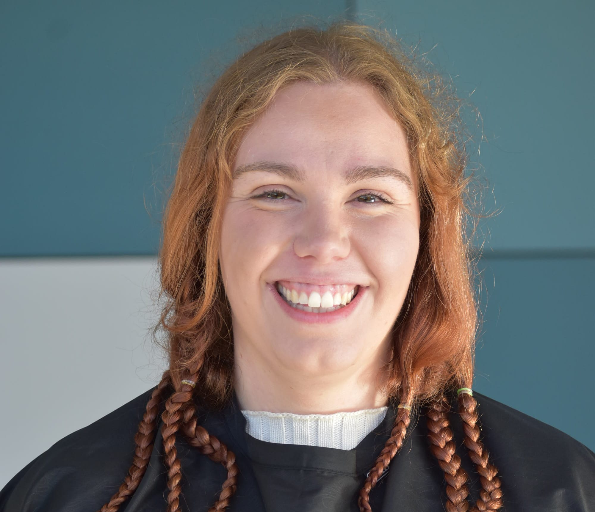 Chiara’s big chop for brain cancer research