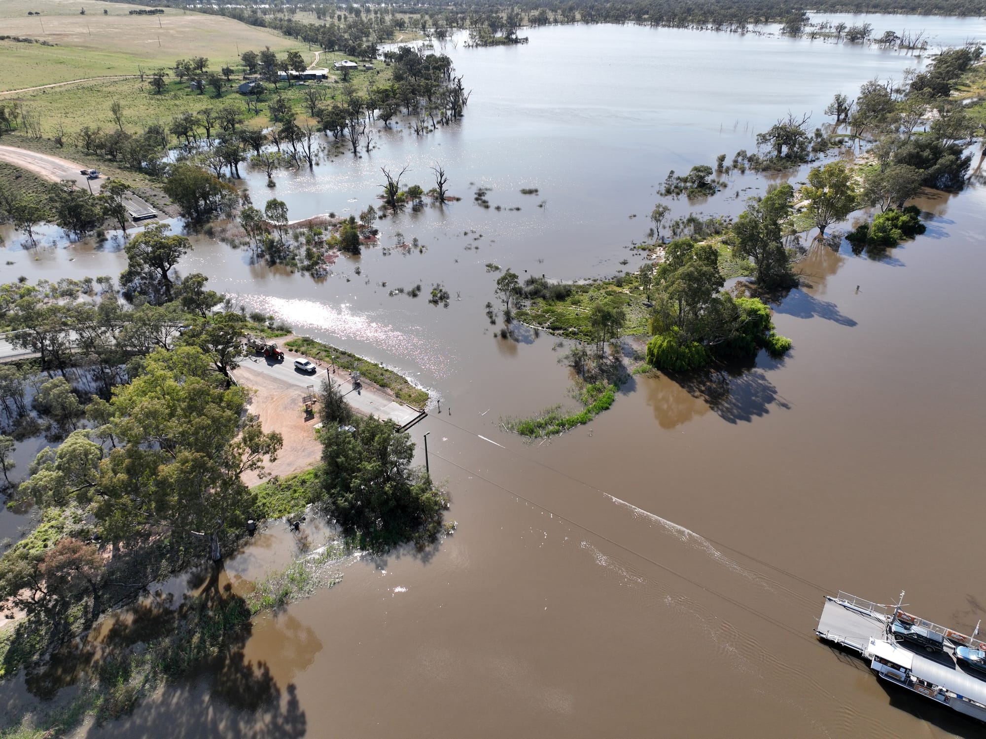 Waikerie ferry service restored