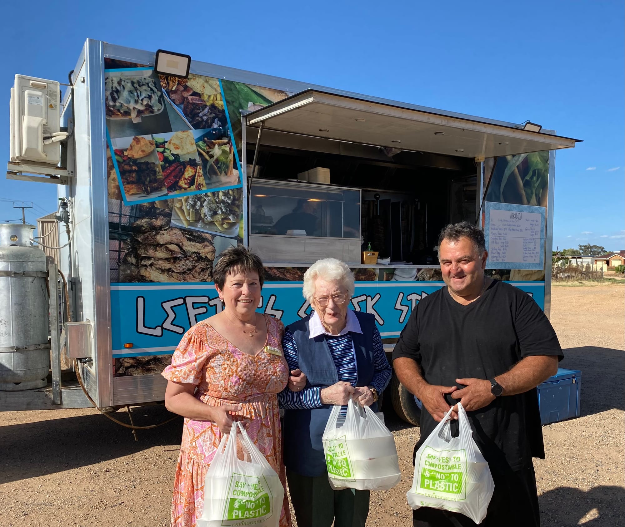 Lefty gives back to aged care residents