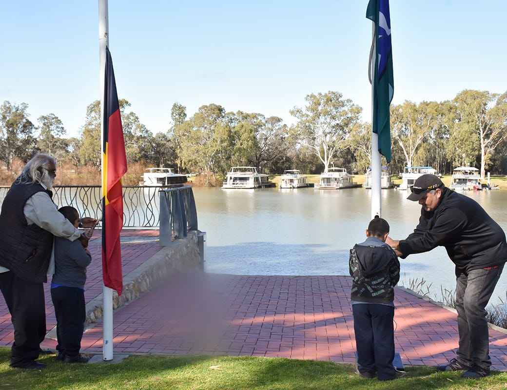 Flag raising recognises local Aboriginal and Torres Strait Islander peoples
