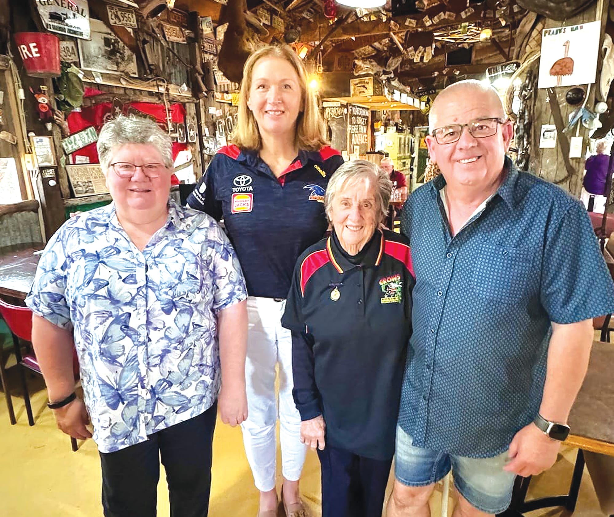 Gwen steps down from Riverland Crows committee