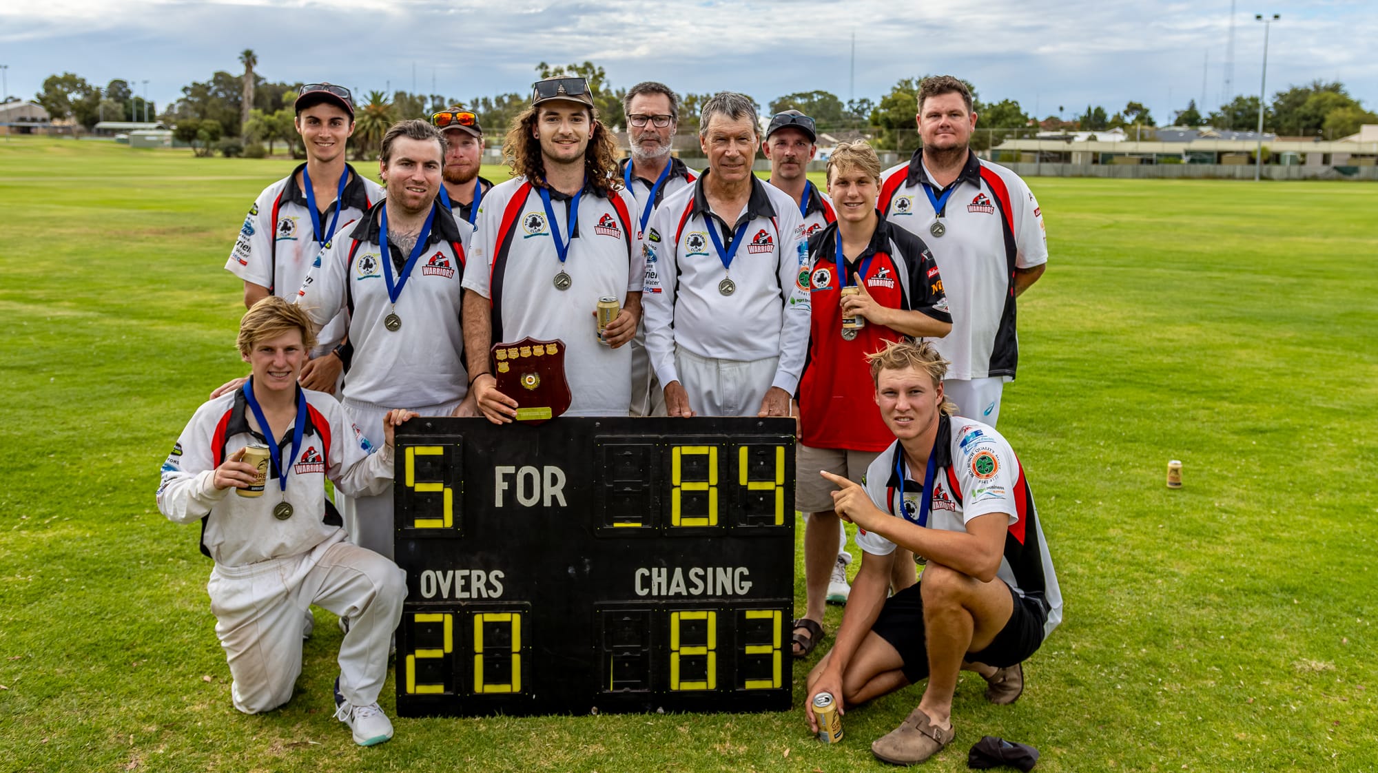 Warriors win B grade cricket competition